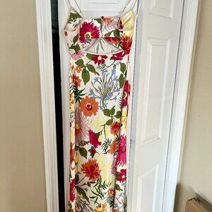 Reformation Poppies Silk Dress Size 2